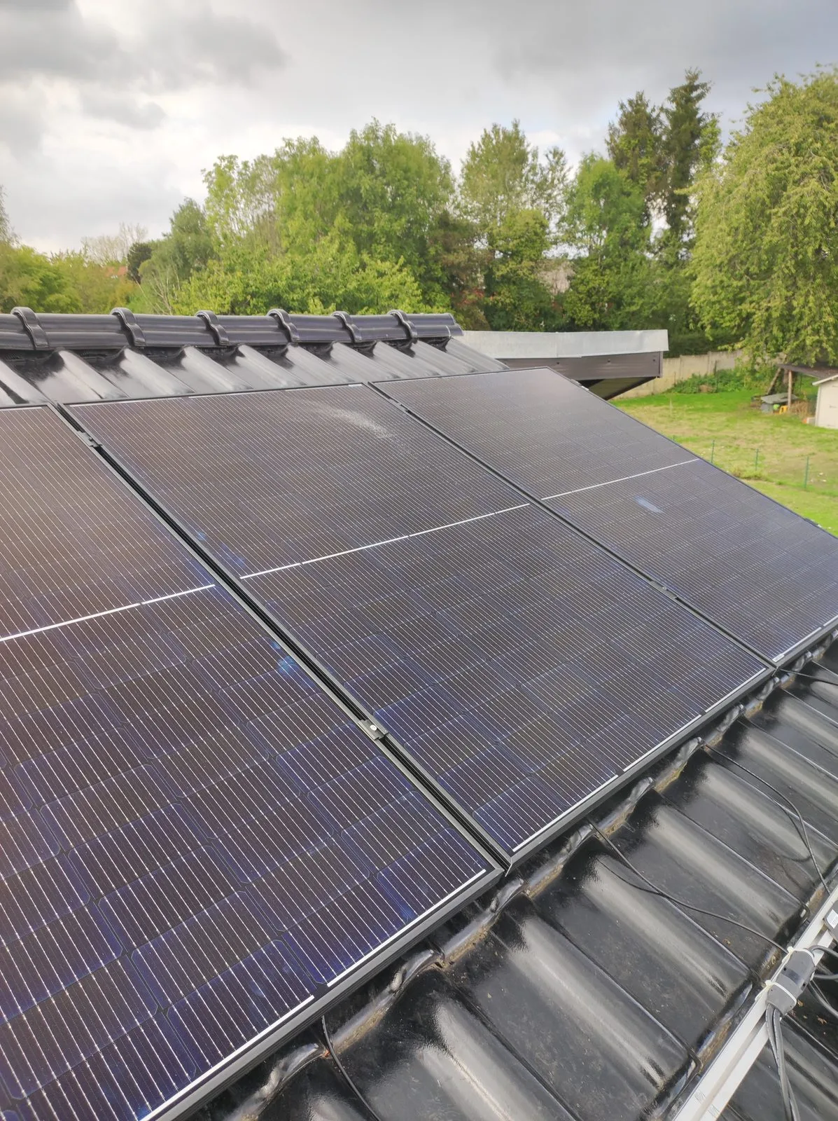 Installation de panneaux photovoltaïques — 2022